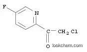 Molecular Structure of 1104606-44-1 (2-chloro-1-(5-fluoropyridin-2-yl)ethanone)